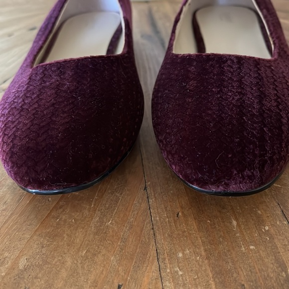 BOTKIER VELVET BALLET FLATS SIZE 8.5 - Picture 4 of 8